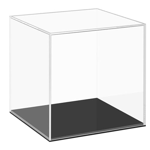 Acryl zeigt, Vitrine aus Acryl, transparent, staubdicht, keine Montage erforderlich, mehrere Größen for Sammlerfiguren(40x40x60cm15.7x15.7x23.6in) von TGDGFKIAS