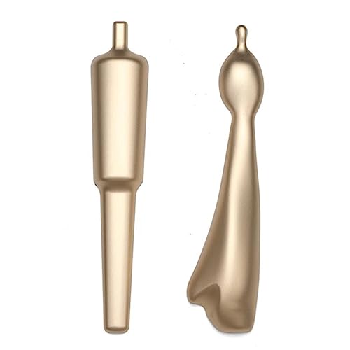 Badezimmertür, Toilettenschilder for Männer und Frauen, 2er-Pack, gebürstetes Aluminium, mehrfarbig, 17,8 cm, Wandhalterung(A) von TGDGFKIAS
