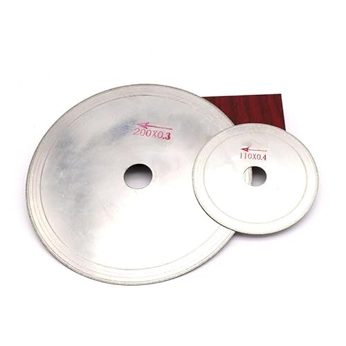 Diamantenfliesen, Diamant-Sägeblätter, Lapidar-Trennscheibe, mehrere Größen(150x25x0.3mm) von TGDGFKIAS