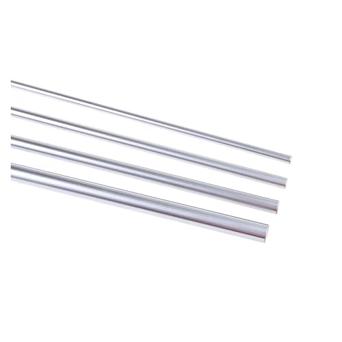 Edelstahl-Rundstangen, Edelstahl Optische Achse Silber 10/12/16mm Mehrere Längen for 3D Drucker CNC(200mm,10mm) von TGDGFKIAS