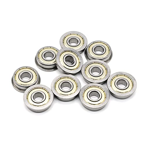 Flanschkugellager, S608ZZ Flanschkugellager – 10 Stück 8 x 22 x 7 mm – langlebiger Stahl for 3D-Drucker und Hochleistungsanwendungen Flanschkugellager, S608ZZ Flanschkugellager – 10 Stück 8 x 22 x 7 mm – langlebiger Stahl for 3D-Drucker und Hochleistungsanwendungen von TGDGFKIAS
