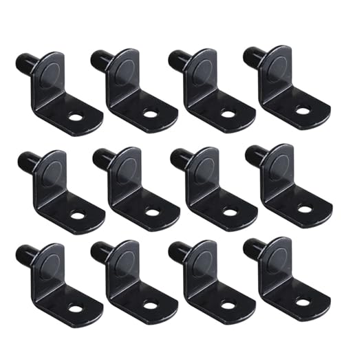 Halterungsschlag, 10/2Pcs Regal Klammern Unterstützung Studs Pegs Pin Regale Seperator Feste Schrank Möbel Regal Wand Halterung Halter(Style B,6Pcs) von TGDGFKIAS