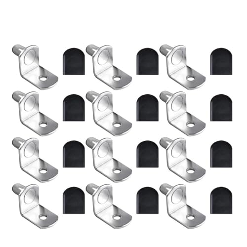 Halterungsschlag, 10/2Pcs Regal Klammern Unterstützung Studs Pegs Pin Regale Seperator Feste Schrank Möbel Regal Wand Halterung Halter(Style C,6Pcs) von TGDGFKIAS