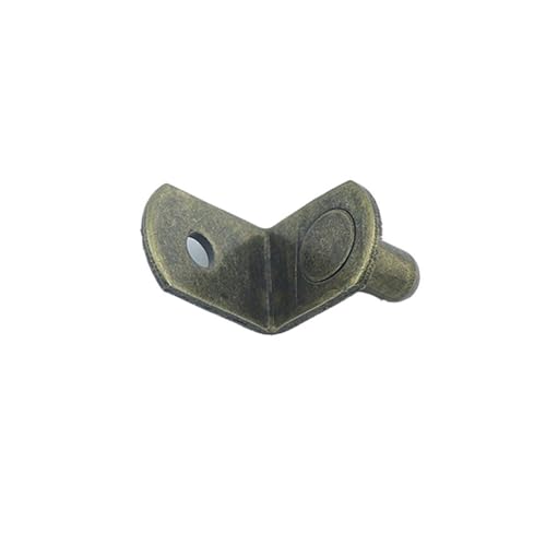 Halterungsschlag, 10Pcs Regal Klammern Unterstützung Studs Pegs Metall Pin Regale Seperator Feste Schrank Glas Möbel Halterung(A1) von TGDGFKIAS
