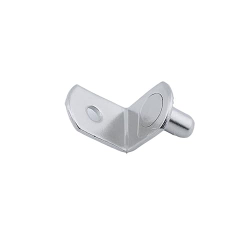 Halterungsschlag, 10Pcs Regal Klammern Unterstützung Studs Pegs Metall Pin Regale Seperator Feste Schrank Glas Möbel Halterung(A3) von TGDGFKIAS