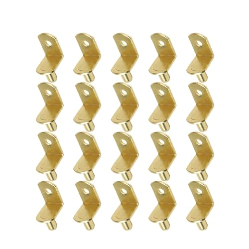 Halterungsschlag, 20 Pcs Laminiert Halterung Schrank Partition Pin Regal Unterstützung Befestigung Bolzen Pegs Glas Platte Halter Möbel Hardware von TGDGFKIAS