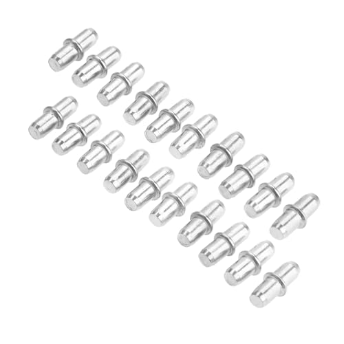 Halterungsschlag, 20 Stücke 5x15mm Metall Schrank Kleiderschrank Regal Unterstützung Pins Studs Pegs Möbel Halter Regal Bad Dusche Glas Halterung von TGDGFKIAS