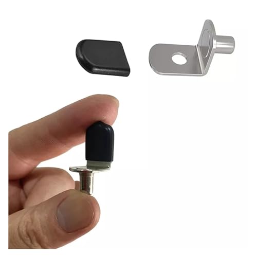 Halterungsschlag, 20 stücke Regal Unterstützung Studs Pegs Pins Stecker Unterstützung Seperator Feste Schrank Holz Möbel Halterung L-Förmigen Halterung von TGDGFKIAS