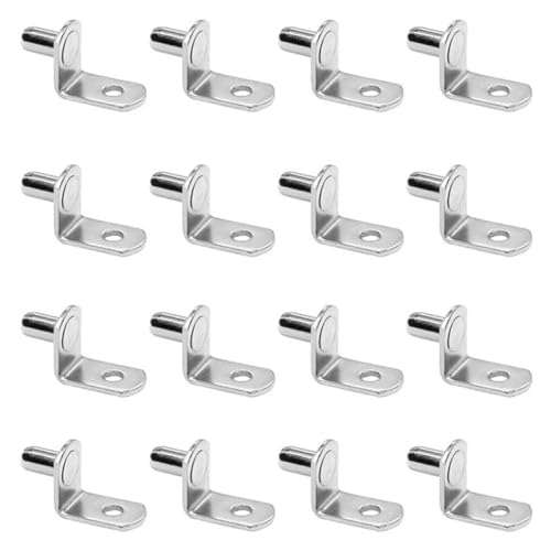 Halterungsschlag, 20Pcs Eisen Regal Klammern Unterstützung Pin Seperator Feste Glas Schrank Halterung Schrank Halter Möbel Hardware(MTA0580-5mm-no hole) von TGDGFKIAS