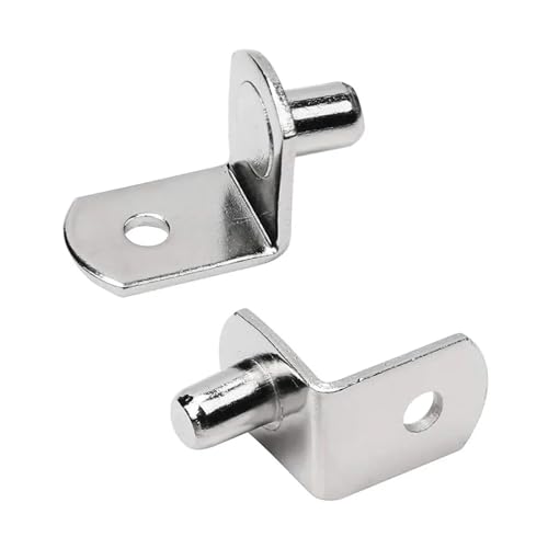 Halterungsschlag, 20Pcs Regal Klammern Unterstützung Studs Pegs Metall Pin Regale Seperator Feste Schrank Schrank Möbel Halterung von TGDGFKIAS