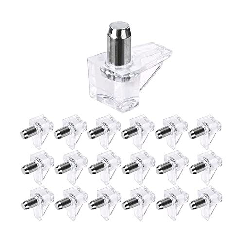 Halterungsschlag, Regalhalterungen Stützbolzen Stifte Stift Regale Trenner Feste Schrank Schrank Möbel Regal Wandhalterung Halterung Halter(50pcs Plastic) von TGDGFKIAS