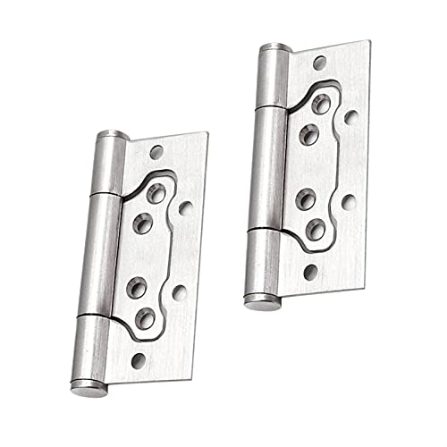 Scharniere für Türen, 2 Stück Federscharniere aus Edelstahl, 5 Zoll, mehrfarbig, for Türen(Steel) von TGDGFKIAS