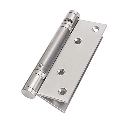 Scharniere für Türen, Türscharniere mit Kugellager aus Edelstahl for Innentüren, silberfarben, mehrere Größen(5 Inch) von TGDGFKIAS