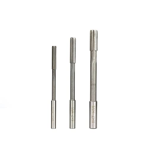 Schaufeln, H7 Maschinenreibahlen-Set mit geradem Schaft, Schnellarbeitsstahl, 3er-Pack, mehrere Größen(8pcs 3-10mm Set) von TGDGFKIAS