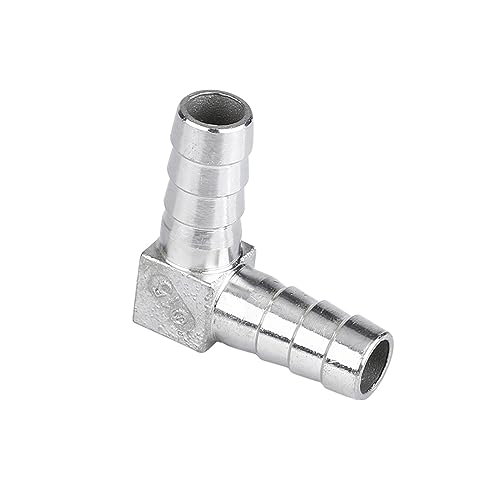 Schlauch-Kopfzubehör, 304 Edelstahl Schlauch Barb Ellenbogen Rohr Fitting Anschluss Silber Mehrere Größen(12MM) von TGDGFKIAS