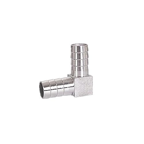 Schlauch-Kopfzubehör, Schlauch Barb T-Stück Y Typ 3 Weg 304 Edelstahl Rohr Fitting Stecker Mehrere Größen(Large,6MM) von TGDGFKIAS