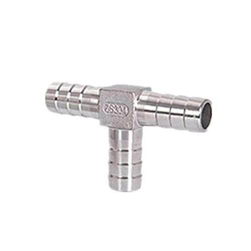 Schlauch-Kopfzubehör, Schlauch Barb T-Stück Y Typ 3 Weg 304 Edelstahl Rohr Fitting Stecker Mehrere Größen(T,40MM) von TGDGFKIAS