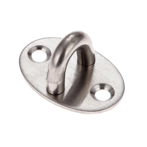 TGDGFKIAS Edelstahl an der Decke, U-förmiger Montagehaken aus Edelstahl, silberfarben, mehrere Größen(39 x 26mm) von TGDGFKIAS