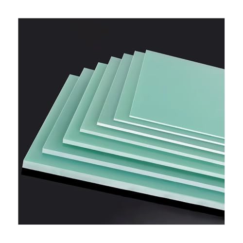 TGDGFKIAS Epoxydharzplatte Epoxydharzplatte, 1–5 Stück FR4 Fiberglasplatte 100 x 100 mm, wassergrün, Epoxidharzplatte, isolierte Elektrikerplatte(30x100x100mm 1Pcs) von TGDGFKIAS