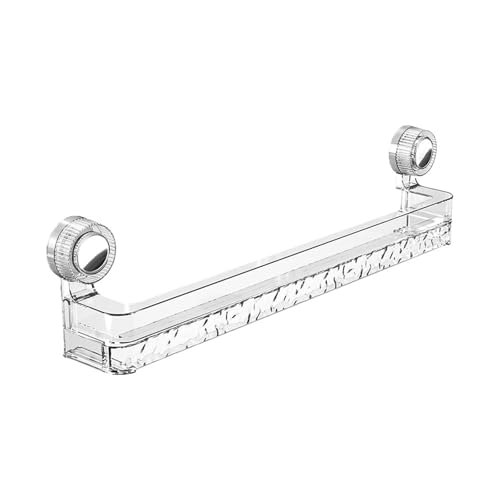 TGDGFKIAS Wand-Schuhregal, Saugnapf Badezimmer Slipper Rack Wand montiert versenkbare Slipper Lagerregal Schlafzimmer Dusche for Schuhe(White) von TGDGFKIAS