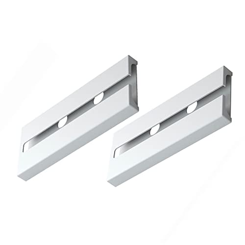 TGDGFKIAS Wandgetränke aufgehängt, Selbstklebender Weinglashalter for unter dem Schrank, 2 Stück, mehrfarbig(White) von TGDGFKIAS