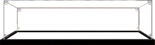 TGDGFKIAS transparente Acryl-Ausstellungsschränke, Acryl-Vitrine, Aufbewahrungsbox, 90 x 15 x 20 cm, Innenmaß, mehrere Stile(3mm Mirror) von TGDGFKIAS