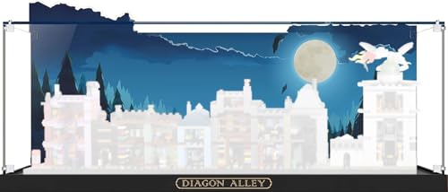 TGDGFKIAS transparente Acryl-Ausstellungsschränke, Acryl-Vitrine, Aufbewahrungsbox, 90 x 15 x 20 cm, Innenmaß, mehrere Stile(Theme Painting) von TGDGFKIAS