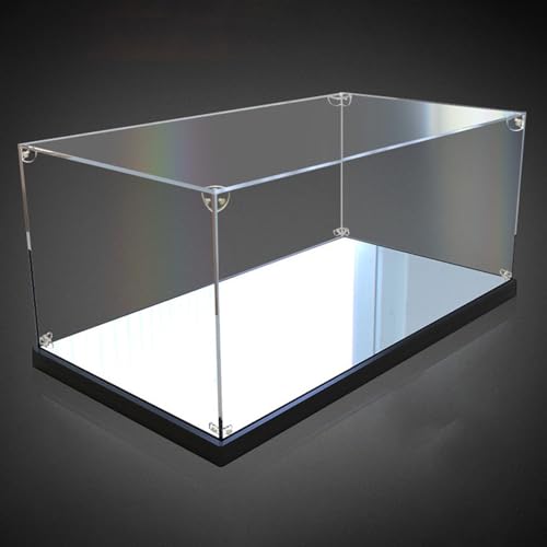TGDGFKIAS transparente Acryl-Ausstellungsschränke, Acryl-Vitrine mit abnehmbarem Sockel, mehrere Größen(W20cm(8") xD10cm(4") xH10cm(4")) von TGDGFKIAS