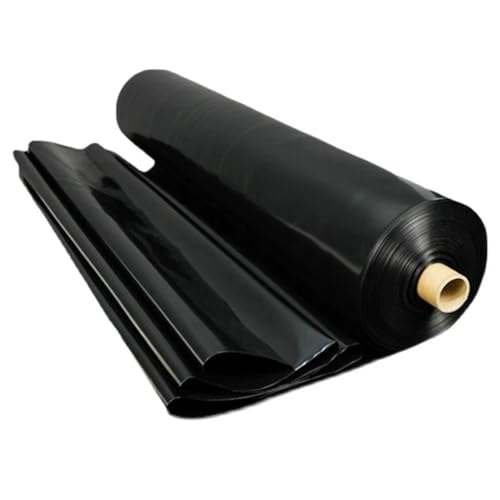 Teichfolie, HDPE-Teichfolie for Koi-Fischteiche, Wassergärten, Schwarz, mehrere Größen, 1 Stück(5M x 8M) von TGDGFKIAS