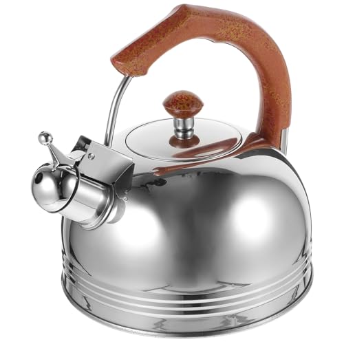 Wasser auf dem Dach, Metalltopf Wasserkocher Wasserkocher Teekanne for Herd Kettleall Teekessel Soundikettle Topf for Rest von TGDGFKIAS