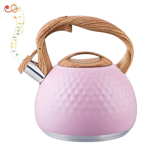 Wasser auf dem Dach, Teekanne, geeignet for Brühkaffee und Milch(Roze) von TGDGFKIAS