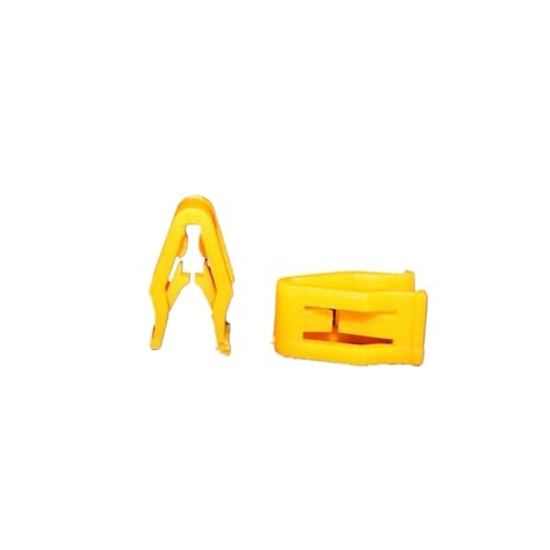 TGPGZHZFNA 20Pcs Auto Griff Center Konsole Palette Dashboard Clips for Ford Kuga Ecosport Changan CS35 CS75 EADO Kunststoff Befestigungen Befestigungselemente und Clips für die Automobilin(Yellow) von TGPGZHZFNA