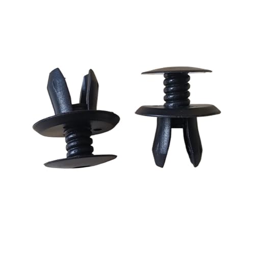 TGPGZHZFNA 50Pcs Auto Fasteners Schwarz Trim Panel Futter Clips for VW T4 T5 Transporter Eurovan Befestigung Rievts 9mm 70186729901C Befestigungselemente und Clips für die Automobilin von TGPGZHZFNA