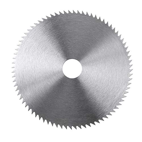 Ultra Fine Finishing Kreissägeblätter 5 Zoll Ultra Thin Stahl Kreissägeblatt 125mm Bohrungsdurchmesser 20mm Trennscheibe for Holzbearbeitung Drehwerkzeug Scharfes Kreissägeblatt (Color : Silver) von TGRTY