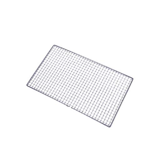 TGUS BBQ-Grill, Edelstahl-Grillnetz, Drahtgitter, Grillrost, Draht-Gestell, Ersatznetz, für Camping, Grill, Outdoor, Picknick (Größe: 30 x 45 cm) von TGUS