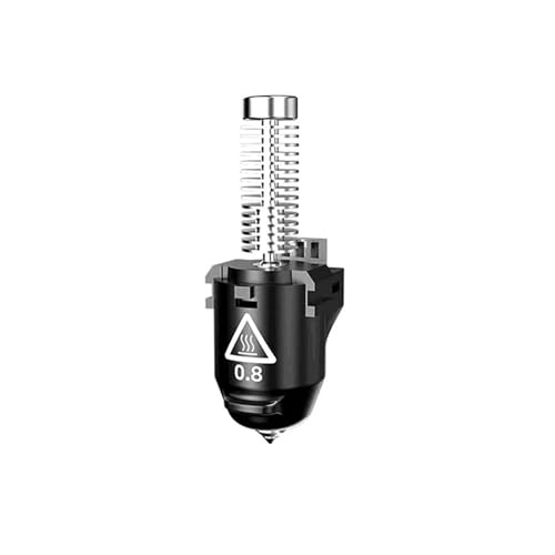 TH1000XUE 1 Stück 0,8 mm 280 ℃ Düse for Flashforge for Adventurer 5M Pro Ad5M Hoher Durchfluss 32 mm³/s Perfekt for hochfeste Filamente von TH1000XUE