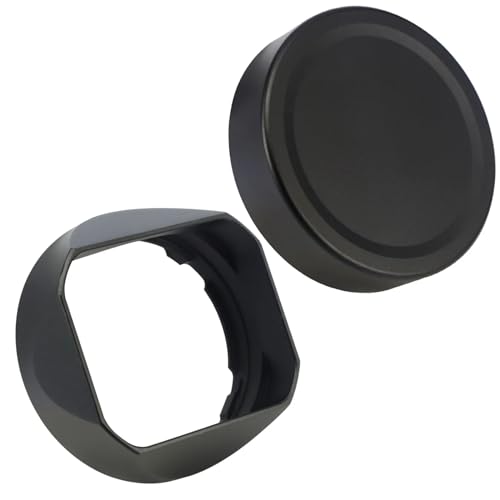 TH1000XUE Die quadratische Bajonett-Gegenlichtblende aus Metall, for Fujifilm XF35mmF2 R WR, mit Kappe, ersetzt for Fuji LH-XF35-2 von TH1000XUE