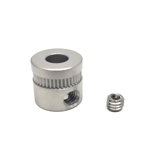 TH1000XUE for Flashforge Universal-Filament-Antriebszahnrad, Standard-gehärteter Stahl, langlebig, Teil der Feeder-Baugruppe for FDM-3D-Drucker(Standard Gear) von TH1000XUE