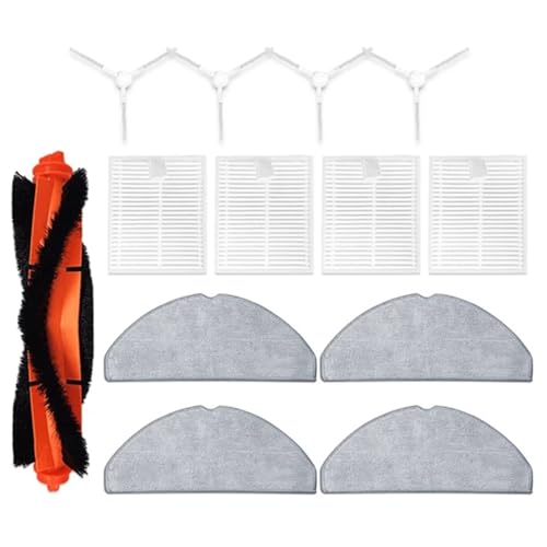 TH1000XUE for xiaomi Roboterstaubsauger S20 / D106 Teile Hauptwalze Seitenbürste Filter Mopptuch Zubehör von TH1000XUE
