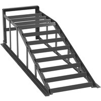 2x Grau Auffahrrampe Rampe PKW 265er Räder extra breit 2000 kg pro Paar 2x Grau Auffahrrampe Rampe PKW 265er Räder extra breit 2000 kg pro Paar von THANADDO