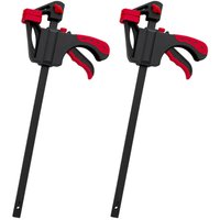 2x 12'' Einhandzwinge Schnellspannzwinge 300mm 70KG Klemmzwinge Schraubzwinge von THANADDO