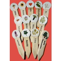 Gemüsestecker Keramik von THATSCOFFEESHOP