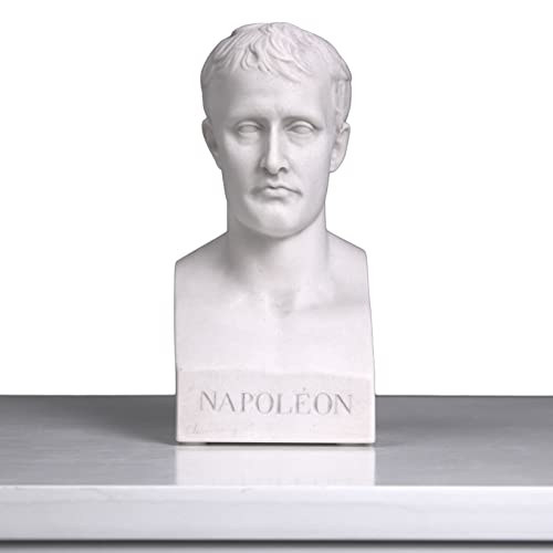 Napoleon Büste Statue (klein) 17cm Guss Marmor Skulptur Kaiser Büste von THE ANCIENT HOME