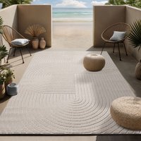 Santo Plus moderner Teppich - hochwertiger Wohnzimmer Schlafzimmer Teppich, Boho Design, Creme, 200 x 280 cm - The Carpet Santo Plus moderner Teppich - hochwertiger Wohnzimmer Schlafzimmer Teppich, Boho Design, Creme, 200 x 280 cm - The Carpet von THE CARPET