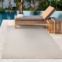 The Carpet - he carpet Toulouse - In- und Outdoor Teppich für Wohnzimmer und Küche - Pflegeleicht, Creme, 140 x 200 cm The Carpet - he carpet Toulouse - In- und Outdoor Teppich für Wohnzimmer und Küche - Pflegeleicht, Creme, 140 x 200 cm von THE CARPET