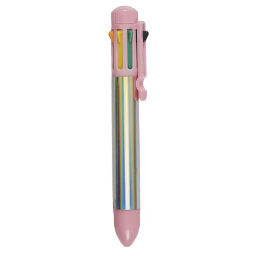 THE CONCEPT FACTORY, MG3481, Electroplate Funny 6 Color Pen, 8 Bright Colors, Black, Blue, Green, Yellow, orange, red, pink, Purple, Attractive Holographic Design, Practical and Portable THE CONCEPT FACTORY, MG3481, Electroplate Funny 6 Color Pen, 8 Bright Colors, Black, Blue, Green, Yellow, orange, red, pink, Purple, Attractive Holographic Design, Practical and Portable von THE CONCEPT FACTORY