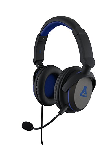 THE G-LAB - KORP-OXYGEN - Performance-Gaming-Headset - Abnehmbares Mikrofon - Kompatibel mit PS4, PC, Nintendo Switch & Xbox - Komfort - Schwarz von THE G-LAB