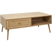 Couchtisch aus Holz 1 Schublade Bali von THE HOME DECO FACTORY