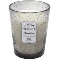 The Home Deco Factory - Duftkerze Glasblasentopf hellgrau 13 x 16 cm von THE HOME DECO FACTORY