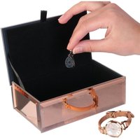 Schmuckschatulle aus glas - kupfer Schmuckschatulle aus glas - kupfer von THE HOME DECO FACTORY